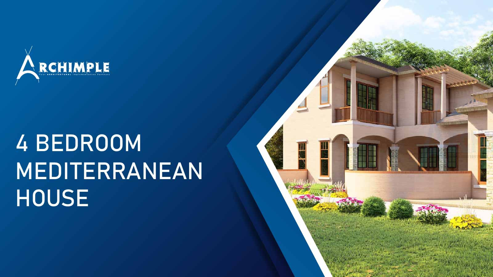 4 Bedroom Mediterranean House Plans