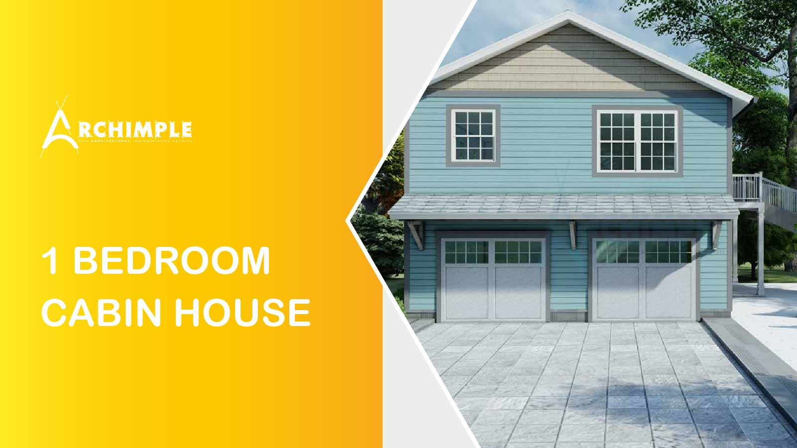 1 Bedroom Cabin House Plans