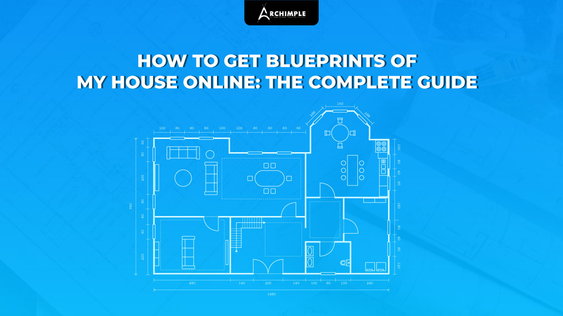 how to get blueprints of my house online