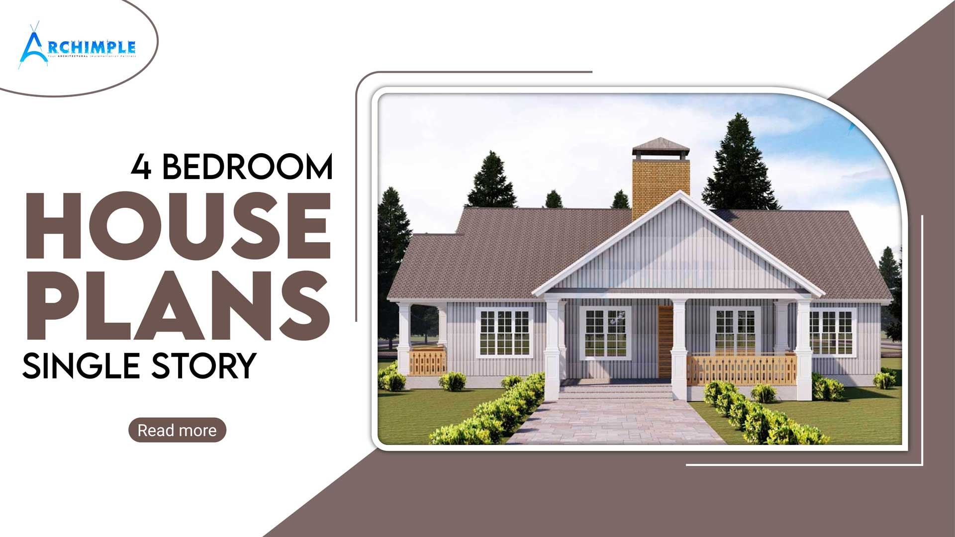 4 bedroom house plans single story