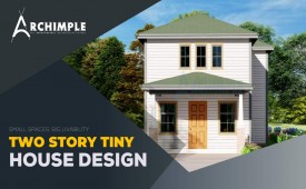 two story tiny house