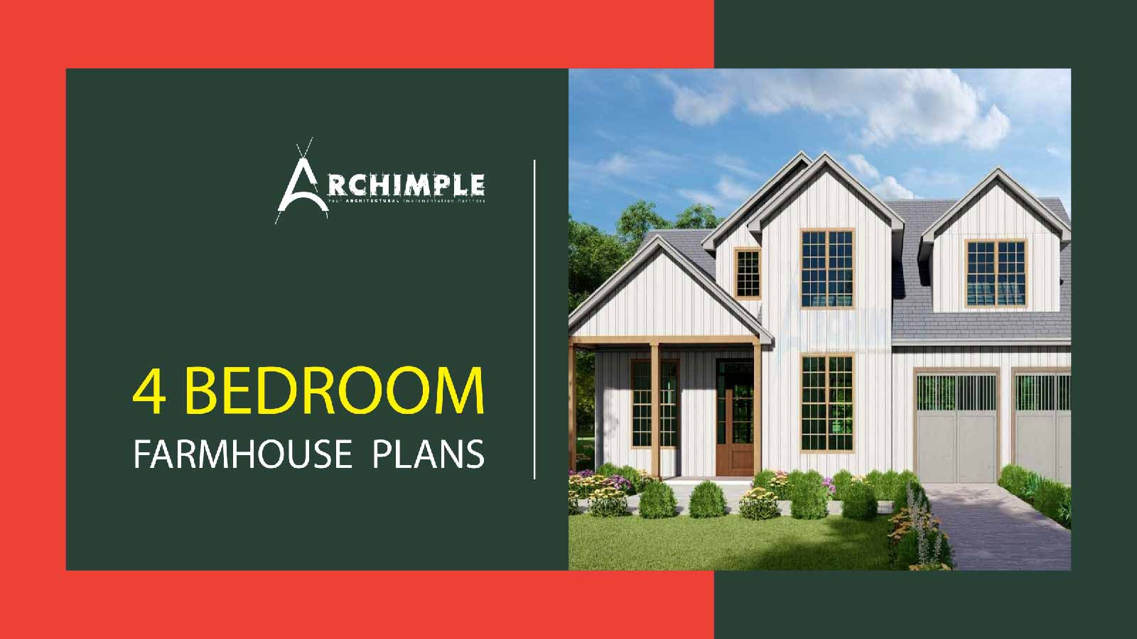 4 bedroom farmhouse plans